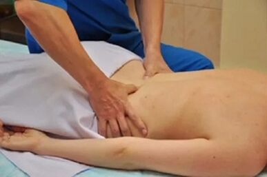 masaż jako metoda leczenia osteochondrozy klatki piersiowej