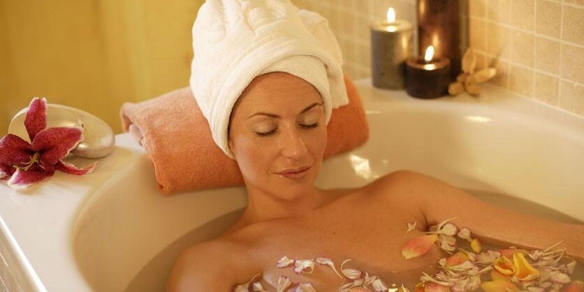 kąpiel terapeutyczna na osteochondrozę